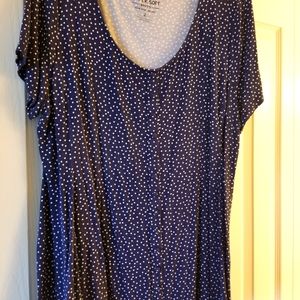 Torrid Soft Knit Dotted Top Size 2
